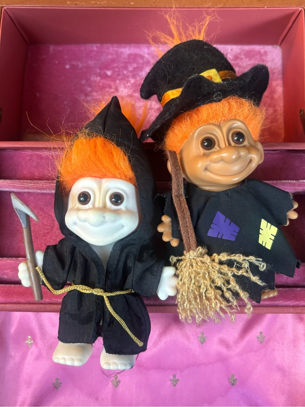 Vintage Halloween Trollies